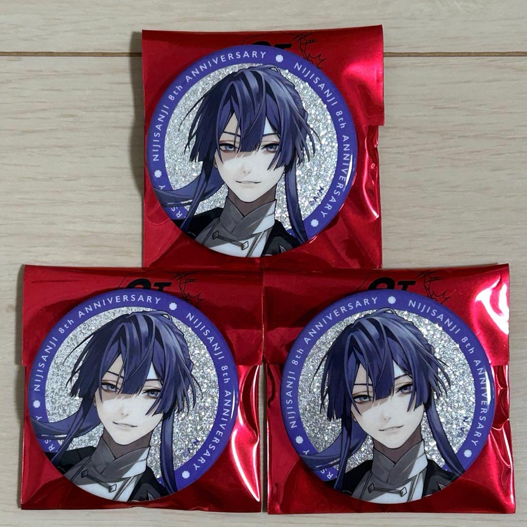 沙*羅様 にじさんじ 長尾景 缶バッジ - メルカリ