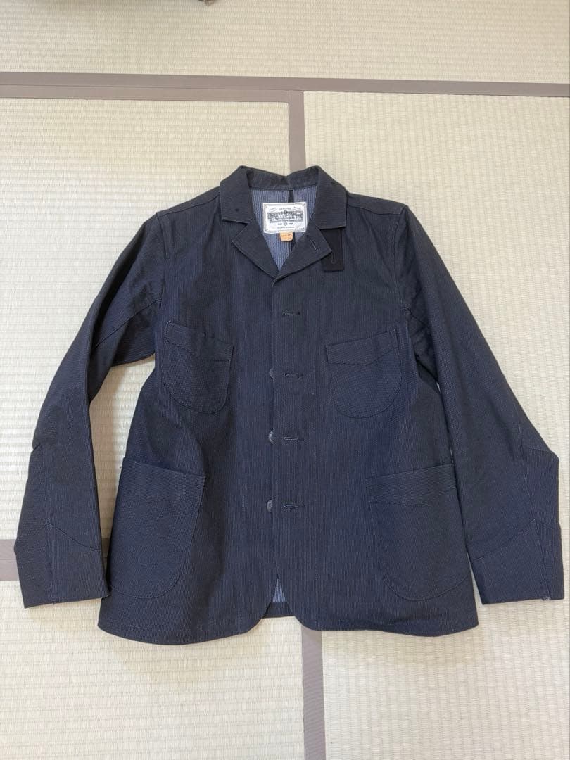 リアルマッコイズ　ダブルダイヤモンド　LOT471 サイズ42 DOUBLE DIAMOND DOBBY CLOTH SACK COAT