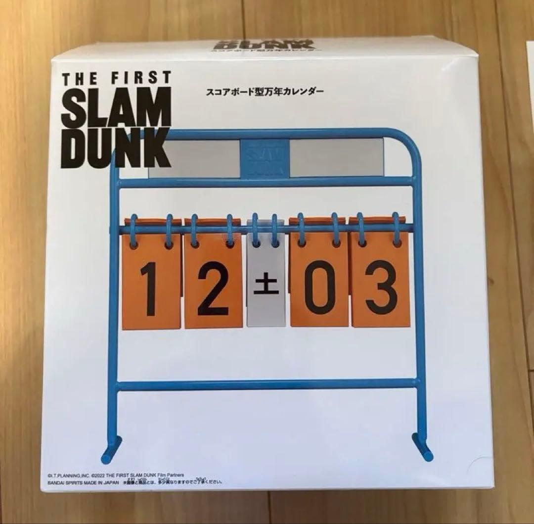 THE FIRST SLAM DUNK スコアボード型万年カレンダー THE FIRST SLAM DUNK スコアボード型万年カレンダー: 雑貨｜東映