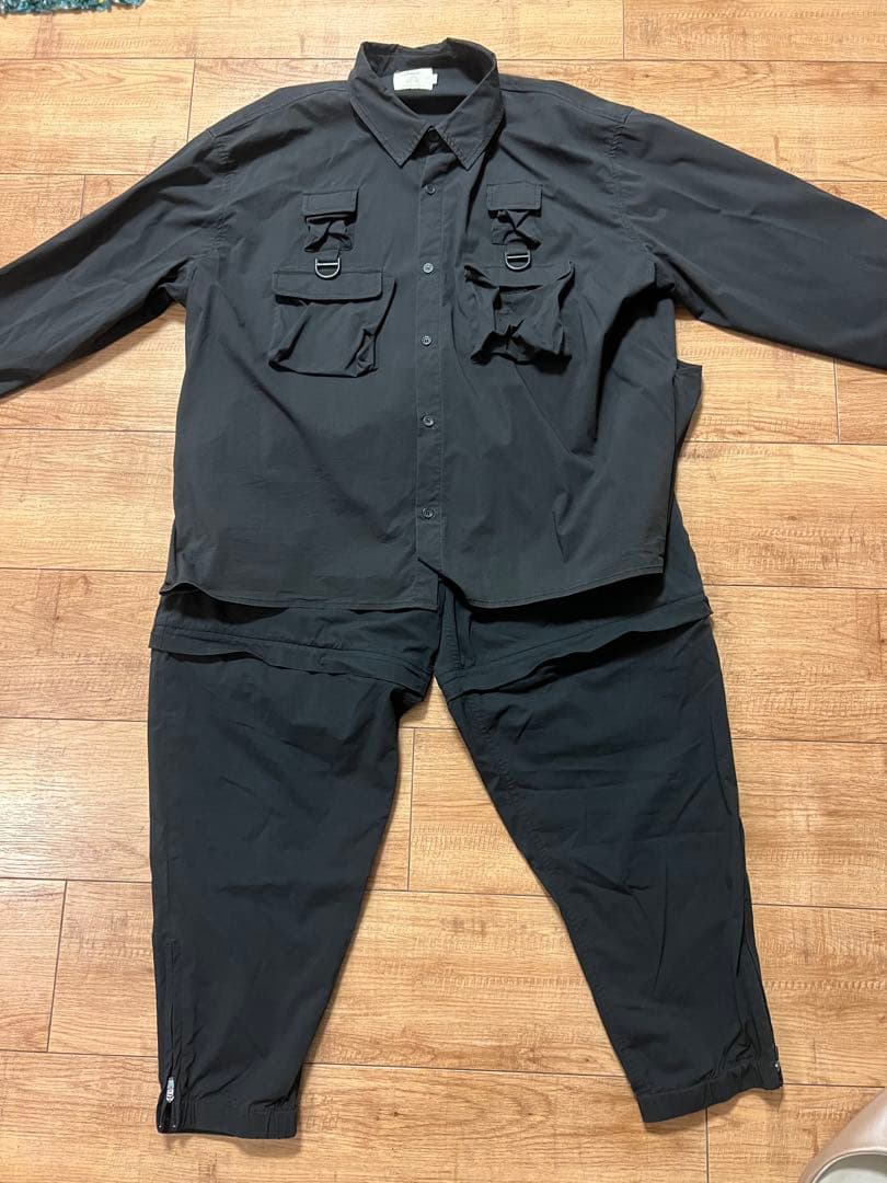 Connett Fishing Shirt & pants セットアップ