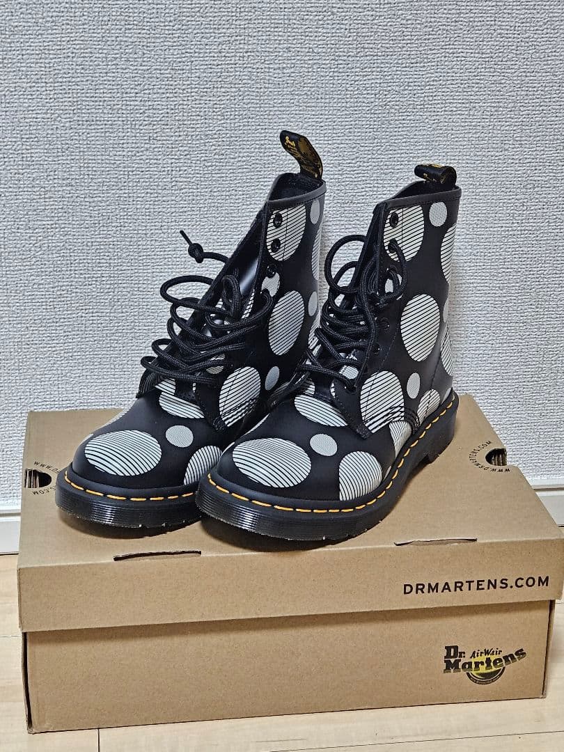 Dr. Martens ドット柄ブーツ 4 UK　未使用　箱あり 楽天市場】ドクターマーチン アウトレット（ブーツ｜レディース靴