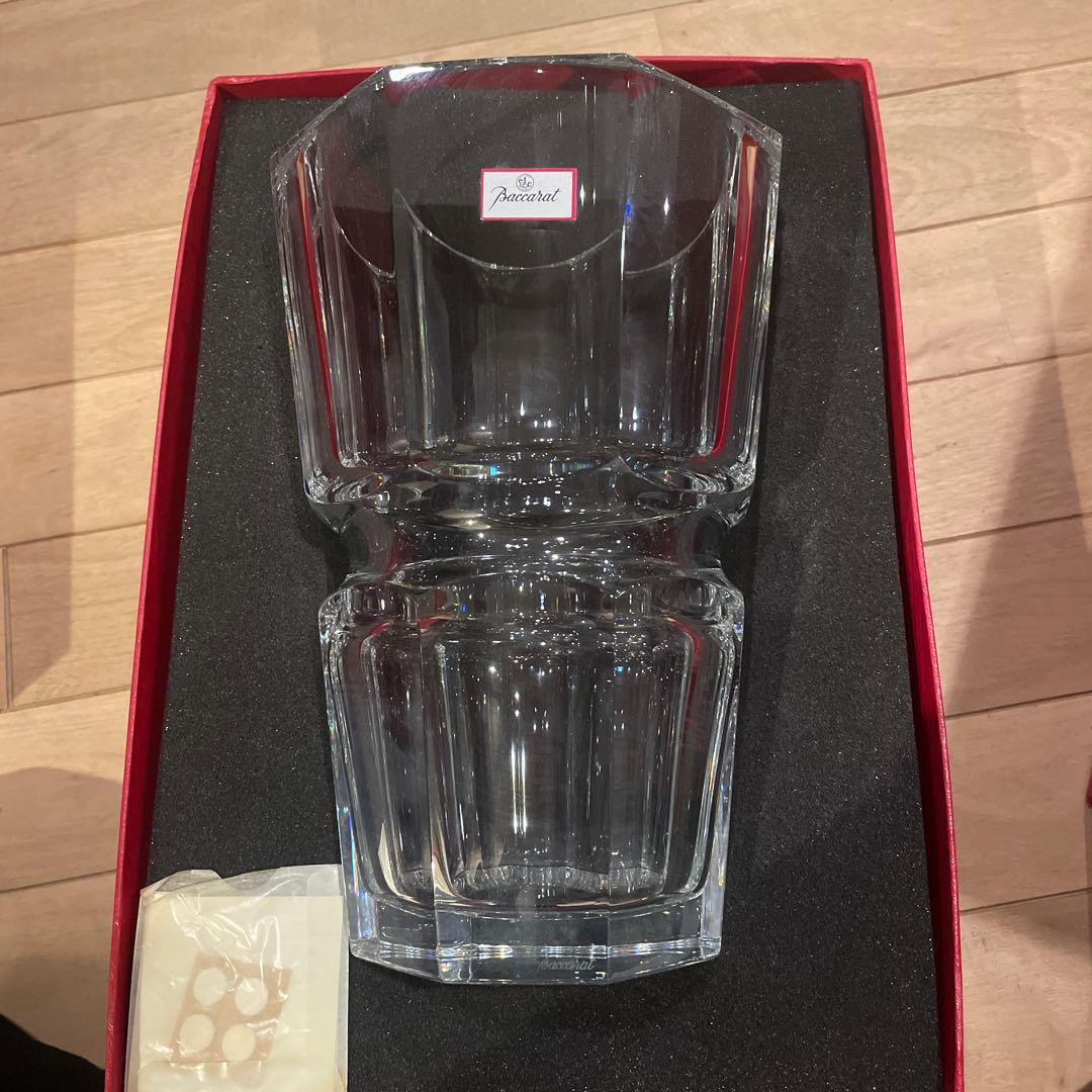 ◆未使用◆バカラ フラワーベース エディス