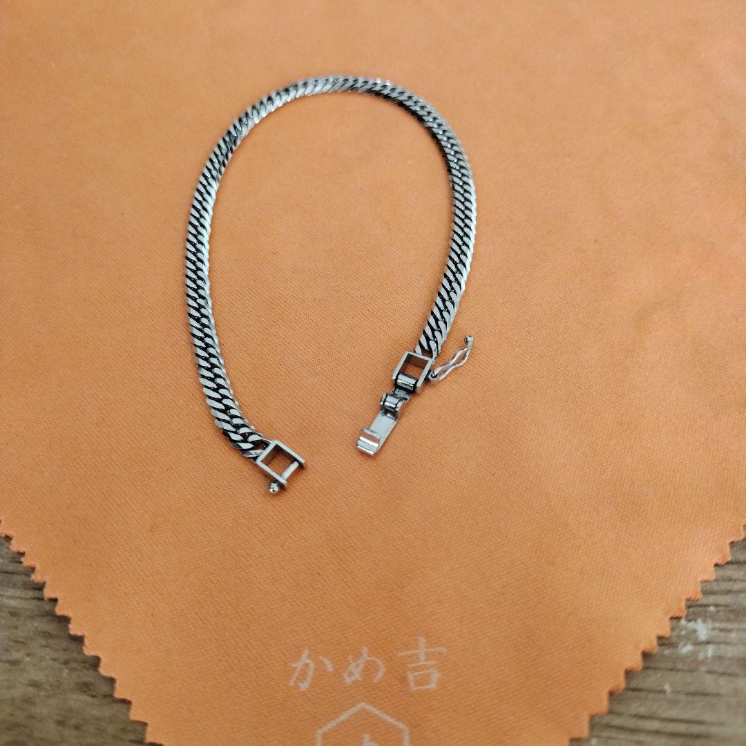 24日に一旦終了！pt850喜平ブレスレット 9.5グラム　保証書つき