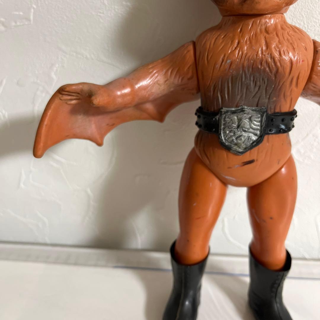 ⚠️当時物・昭和レトロ 旧バンダイ コウモリ男 ショッカー怪人 仮面