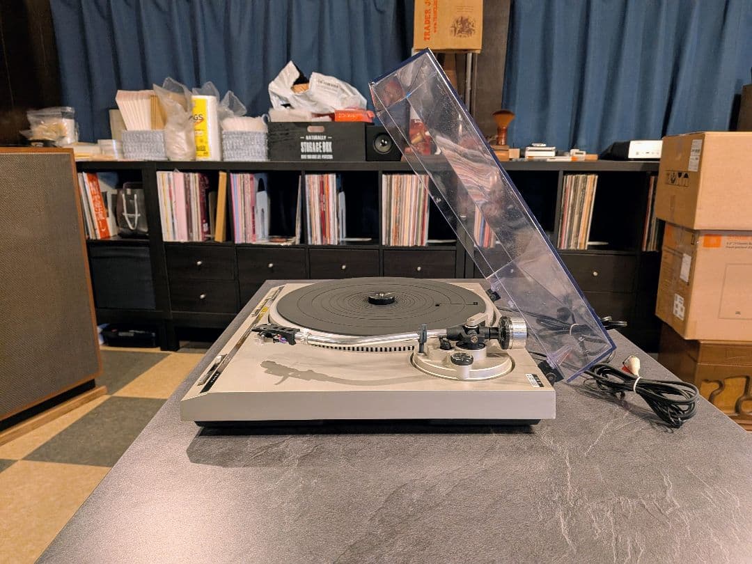 整備済 Technics SL-Q303 フルオートレコードプレーヤー 新品針 - メルカリ