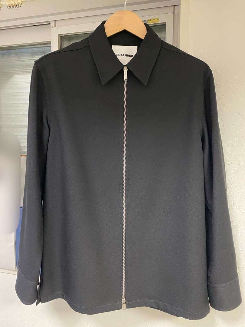JIL SANDER ジップシャツ ブラック