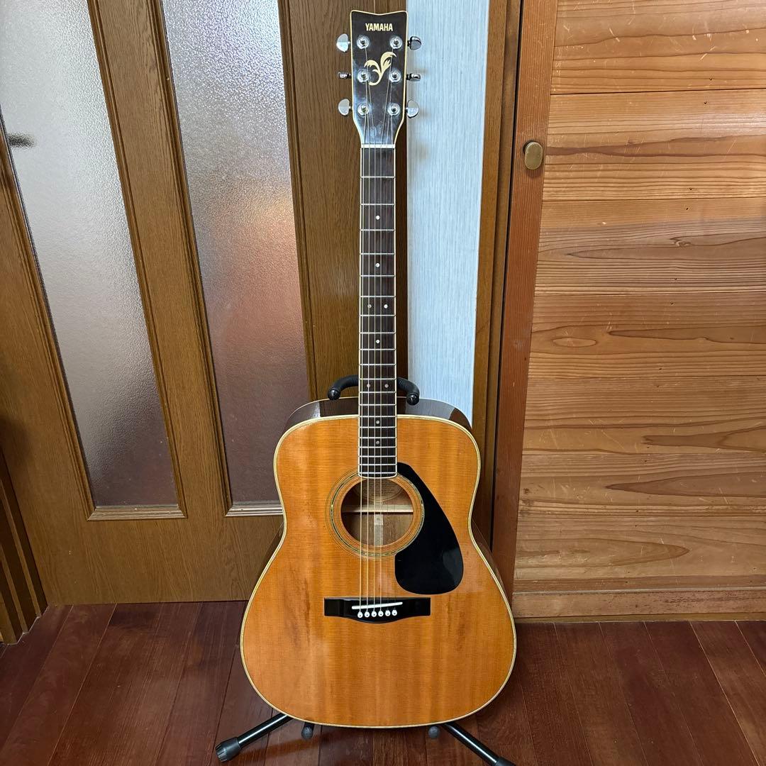 YAMAHA FG430A 90年代ビンテージ　新品弦　新品ブリッジピン　値下げ ヤマハFG-201Bに牛骨ブリッジピンと弦溝切り加工 - 蓮な日記