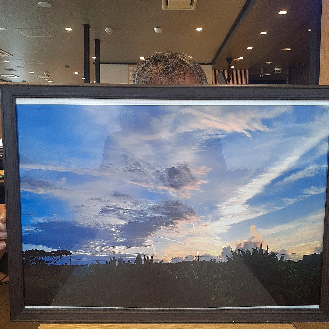 竜神曇と鳳凰同時撮影　自然風景写真