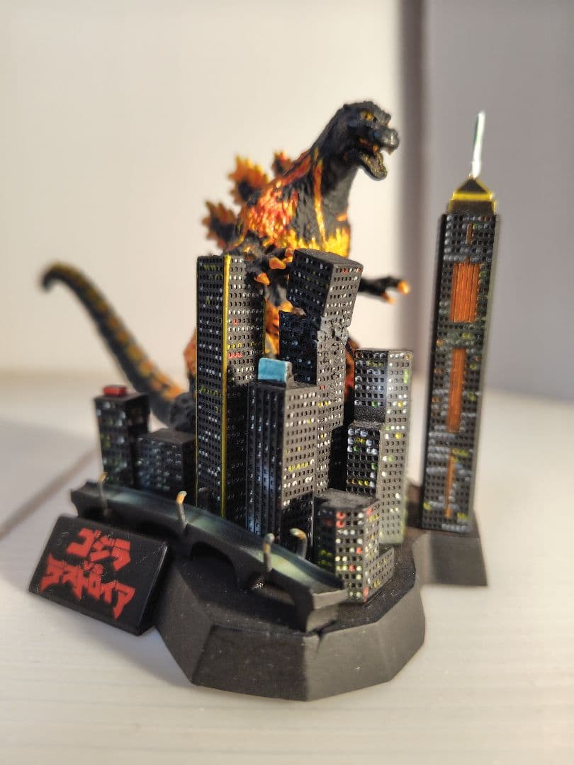 酒井ゆうじプロデュースゴジラ全集　バーニングゴジラ 美品】ゴジラ全集 バーニング ゴジラVSデストロイア 酒井ゆうじ