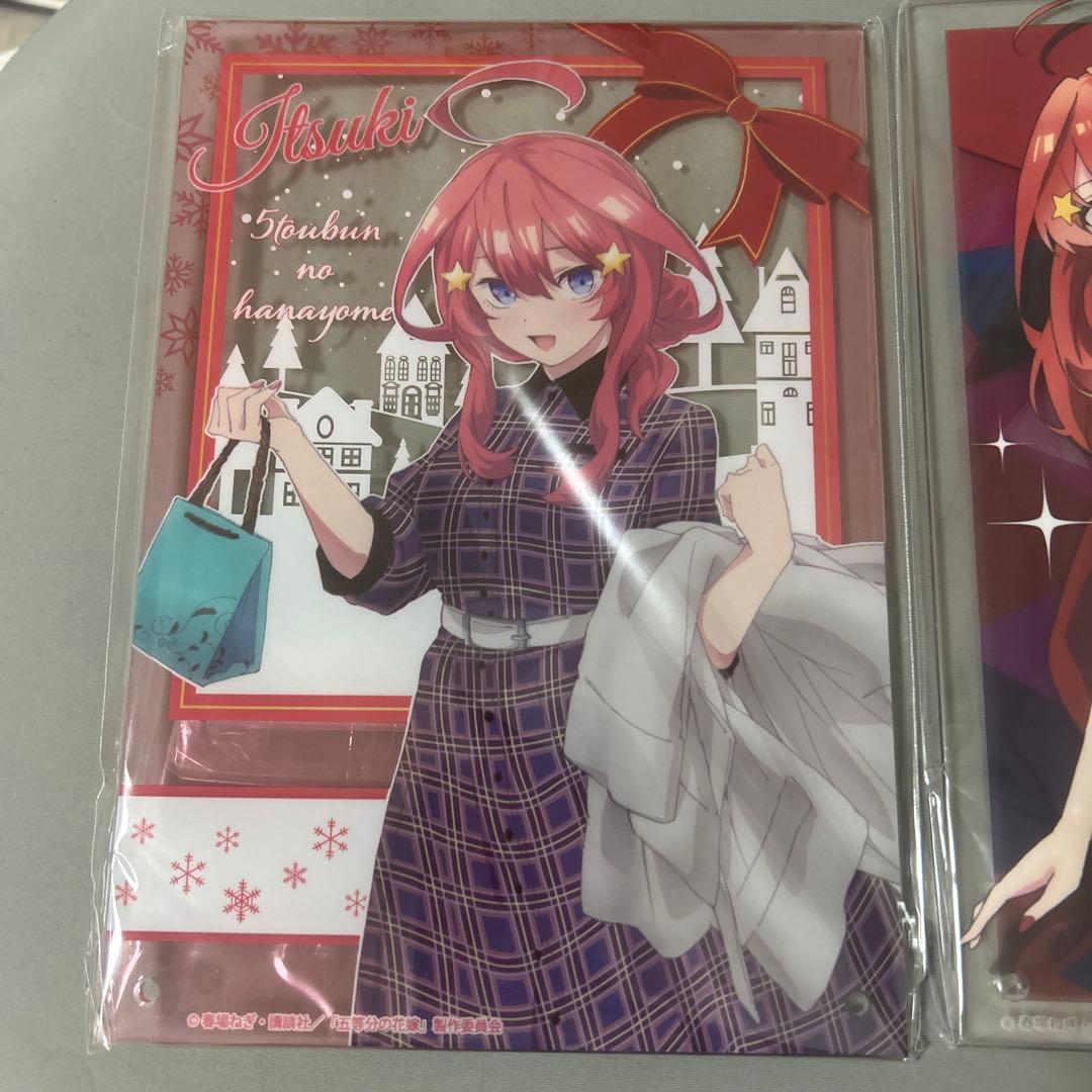 五等分の花嫁 中野五月 アクリルパネル3個セット - メルカリ