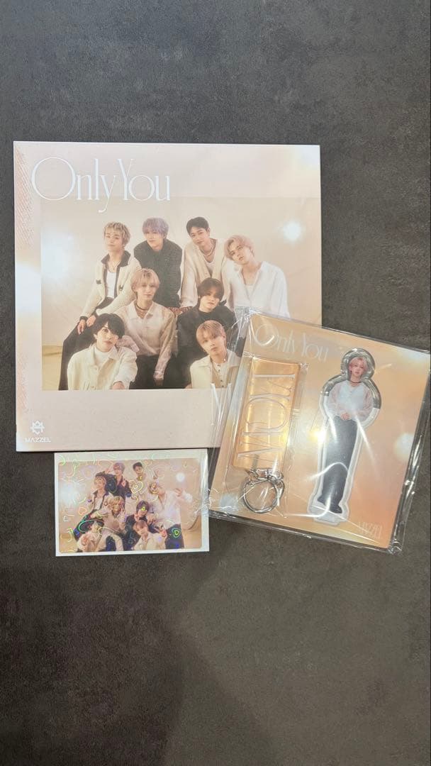 MAZZEL「Only You」　【MUZEUM盤】 ナオヤ MAZZEL Only You MUZEUM盤 NAOYA 初回限定盤】Only You(CD+DVD+GOODS