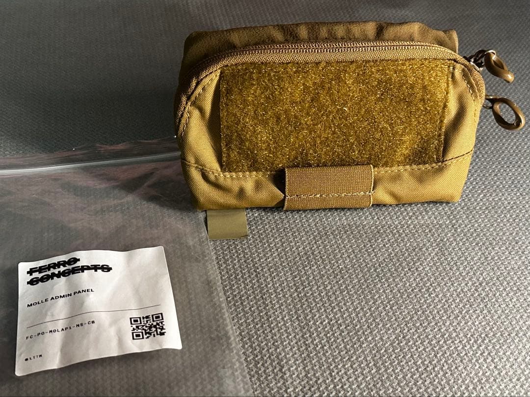Ferro Concepts MOLLE Admin Panel タン Ferro Concepts MOLLE Admin Panel - Operationally Proven Tactical