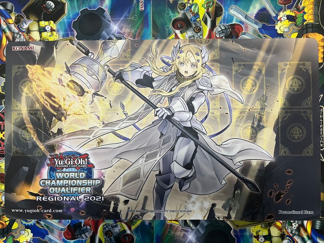 未使用　教導の聖女 エクレシア プレイマット　WCQ 公式 教導の聖女 エクレシア プレイマット | Tk2 Card