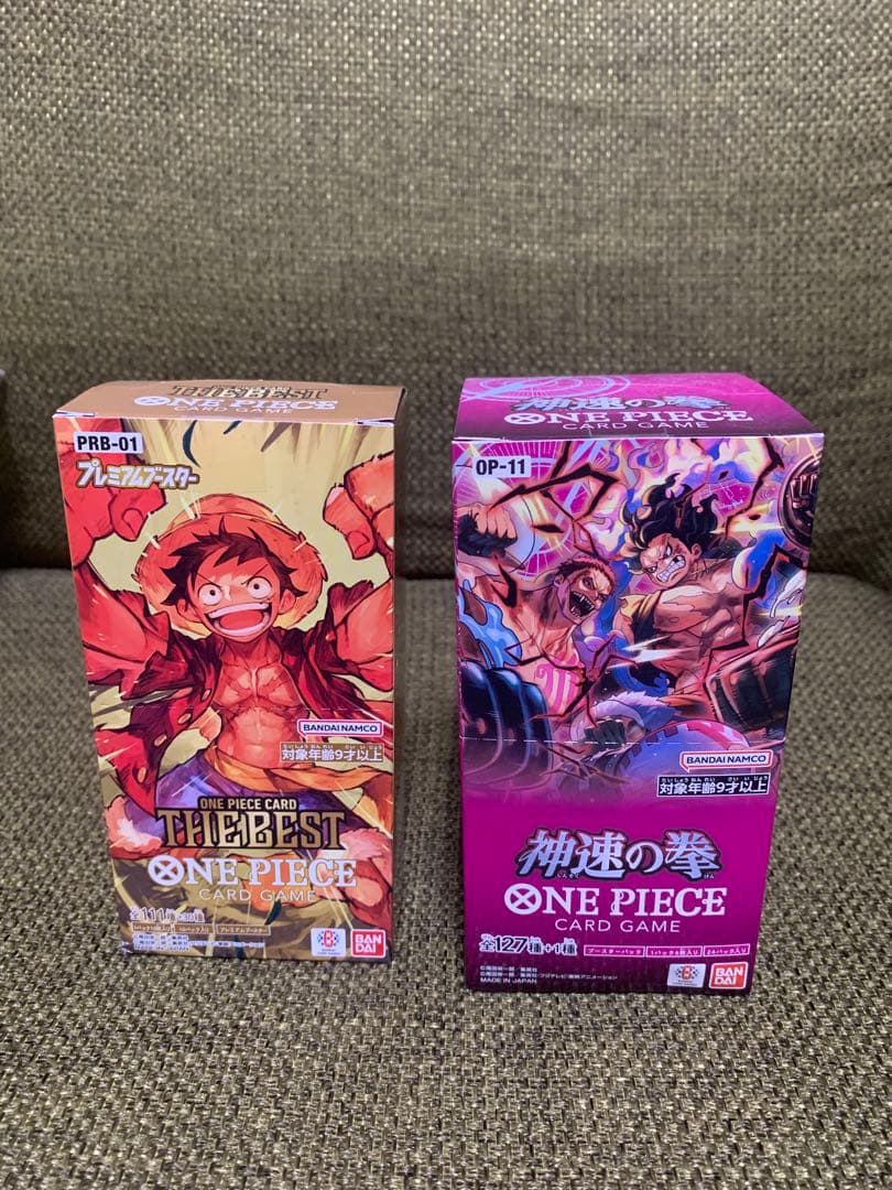 ワンピースカード　神速の拳　THE BEST ONE PIECE 未開封 BOX