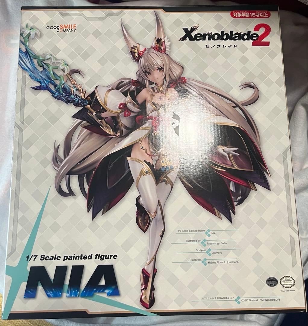 [開封品]ゼノブレイド2 ニア 1/7スケール フィギュア Amazon | ゼノブレイド2 ニア 1/7スケール プラスチック製 塗装済み