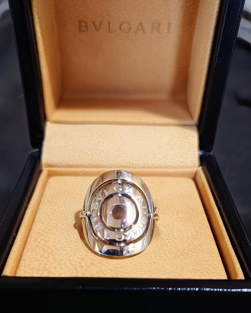 【パいん】BVLGARI アストラーレ チェルキ リング K18WG 美品