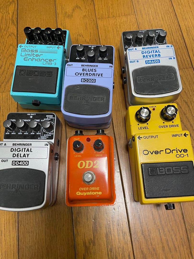 【7/8、、値下】BOSS OverDrive OD-1 ギターエフェクター 他
