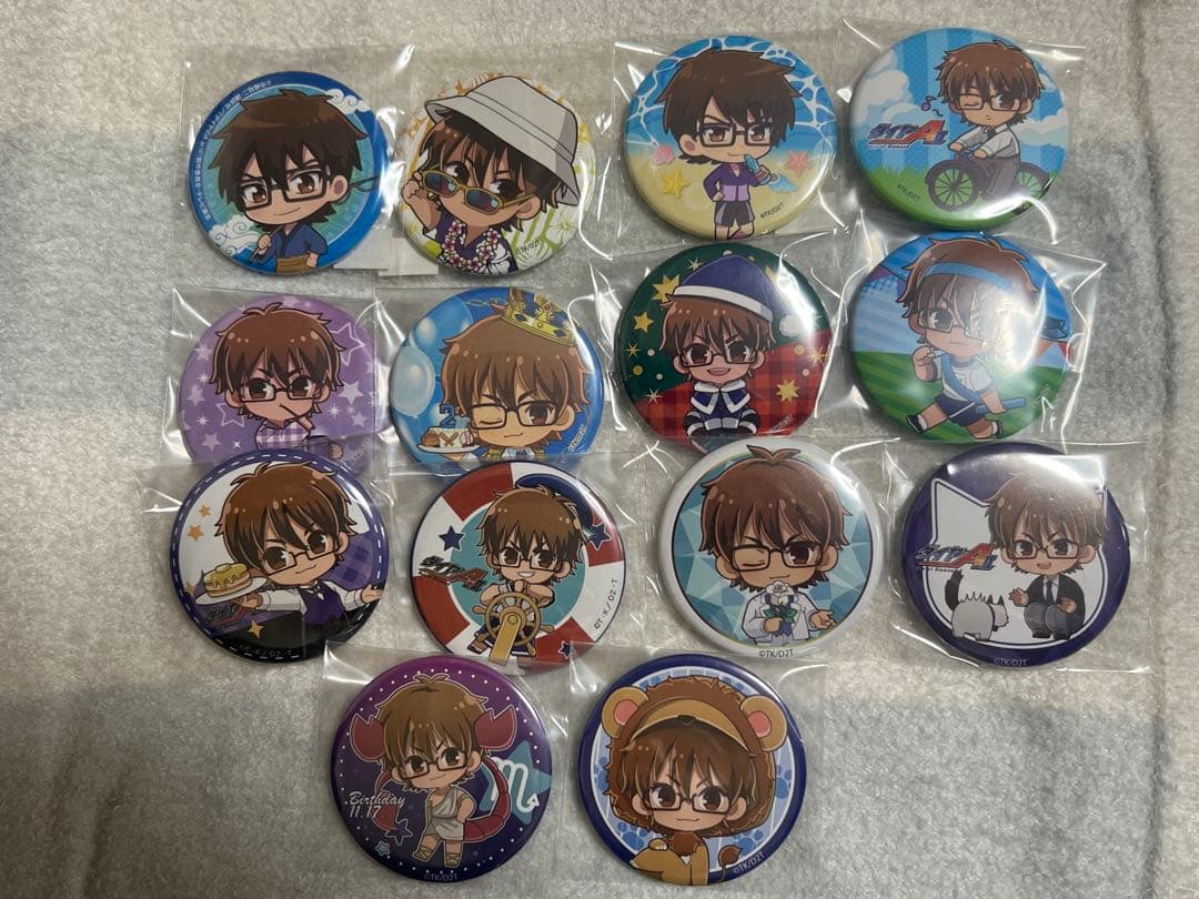 ダイヤのA プリンセスカフェ 御幸一也缶バッジセット