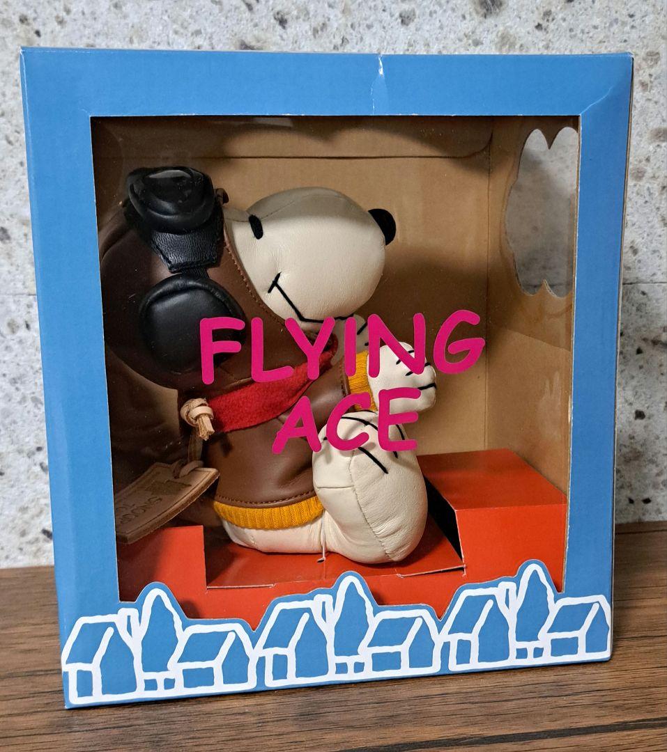 スヌーピータウン ヨコハマ レザー フライングエース