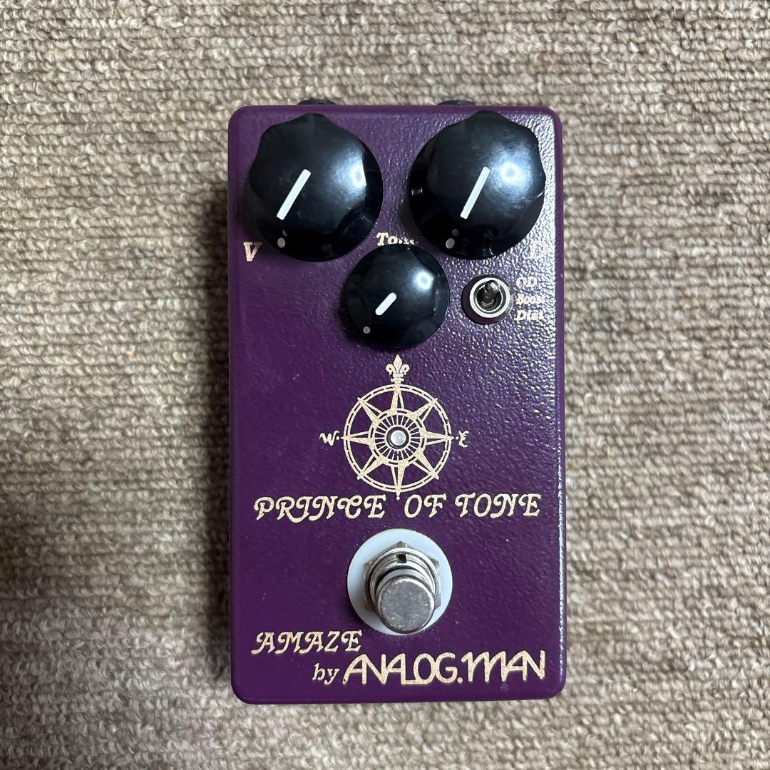 ギター analogman prince of tone Analogman Prince Of Tone」3モードBB系エフェクターをレビュー！話題
