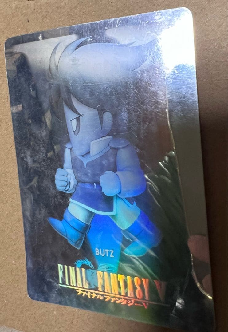 ファイナルファンタジー5カードコレクションホロ4枚セット