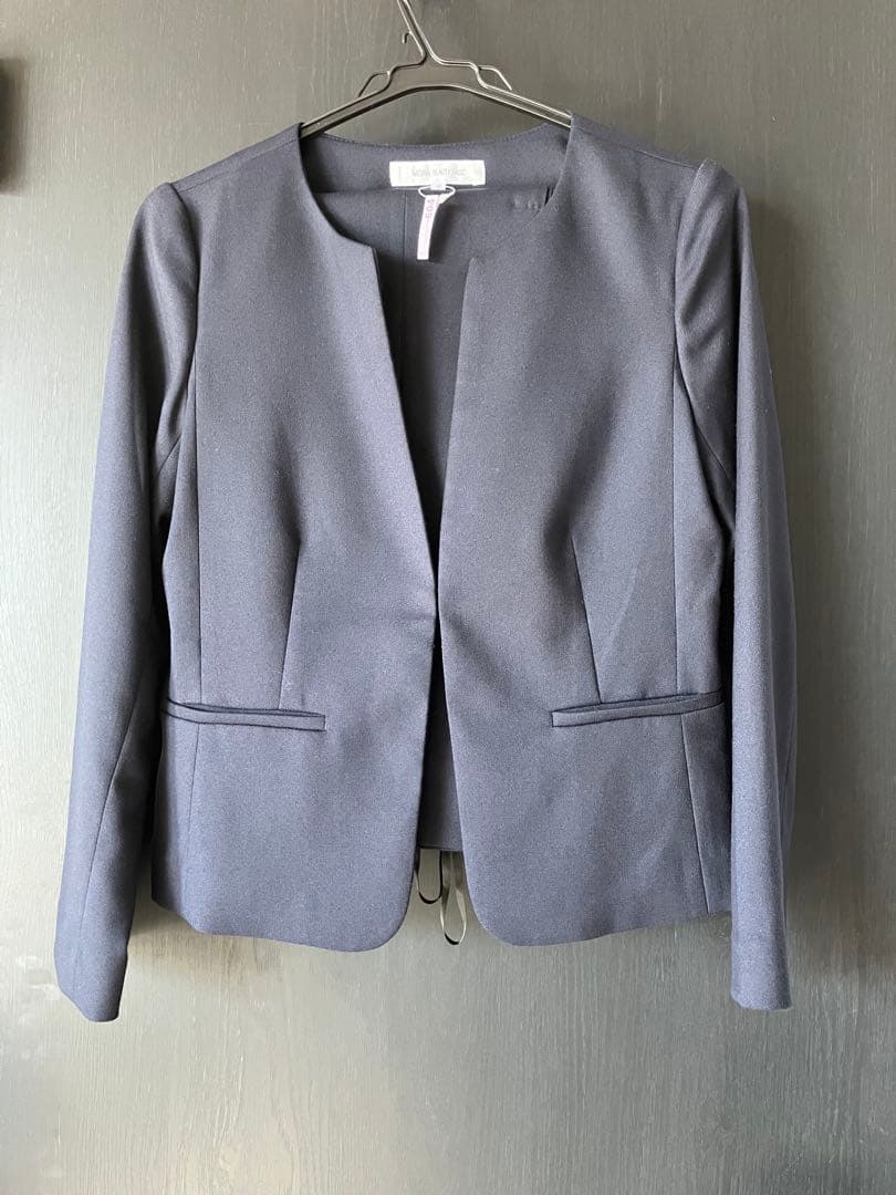 NATURAL BEAUTY BASIC スーツS ネイビー 入学式 4点セット ナチュラルビューティーベーシック NATURAL BEAUTY BASIC スーツ 上下