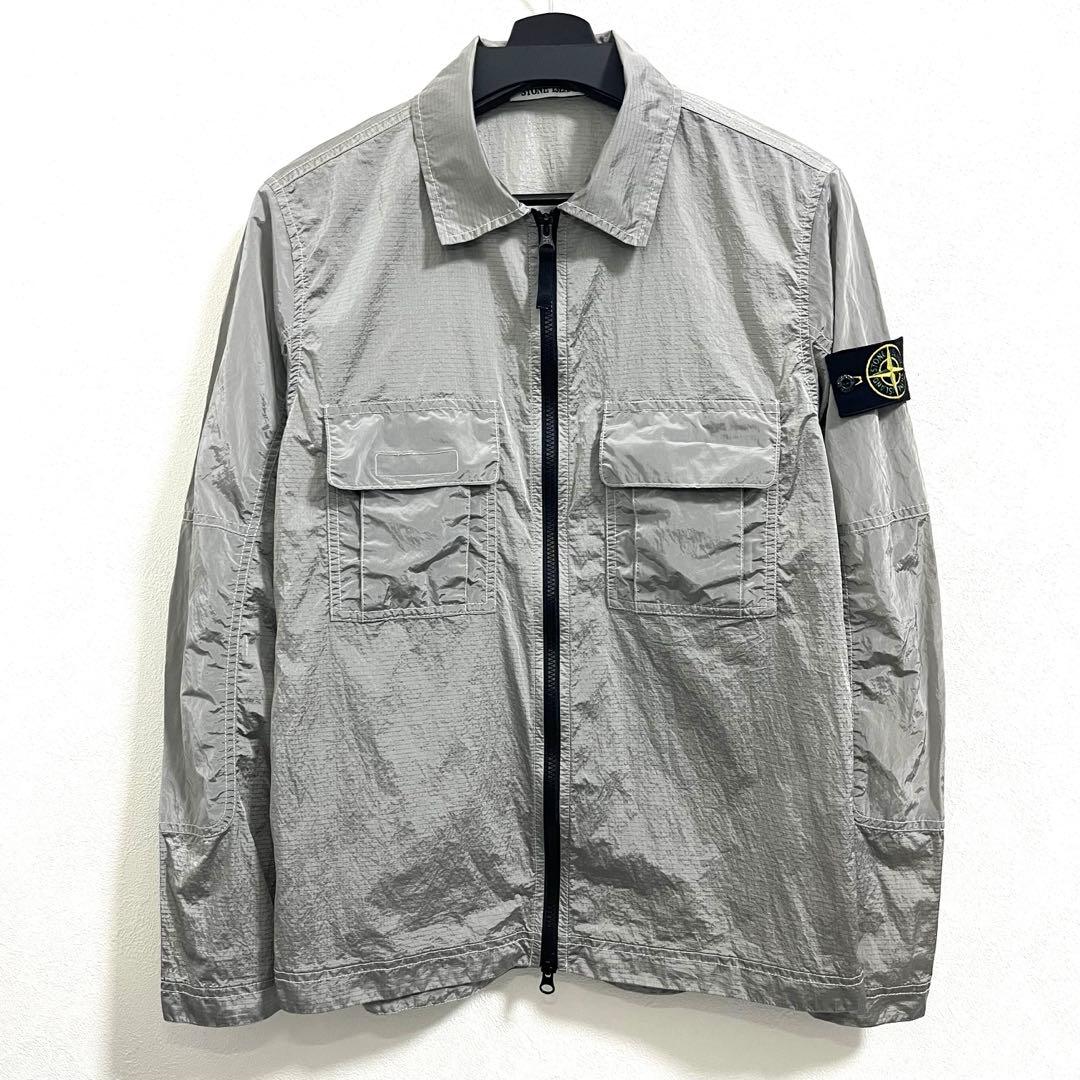極美品STONE  ナイロン メタル ジャケット S~Mサイズ