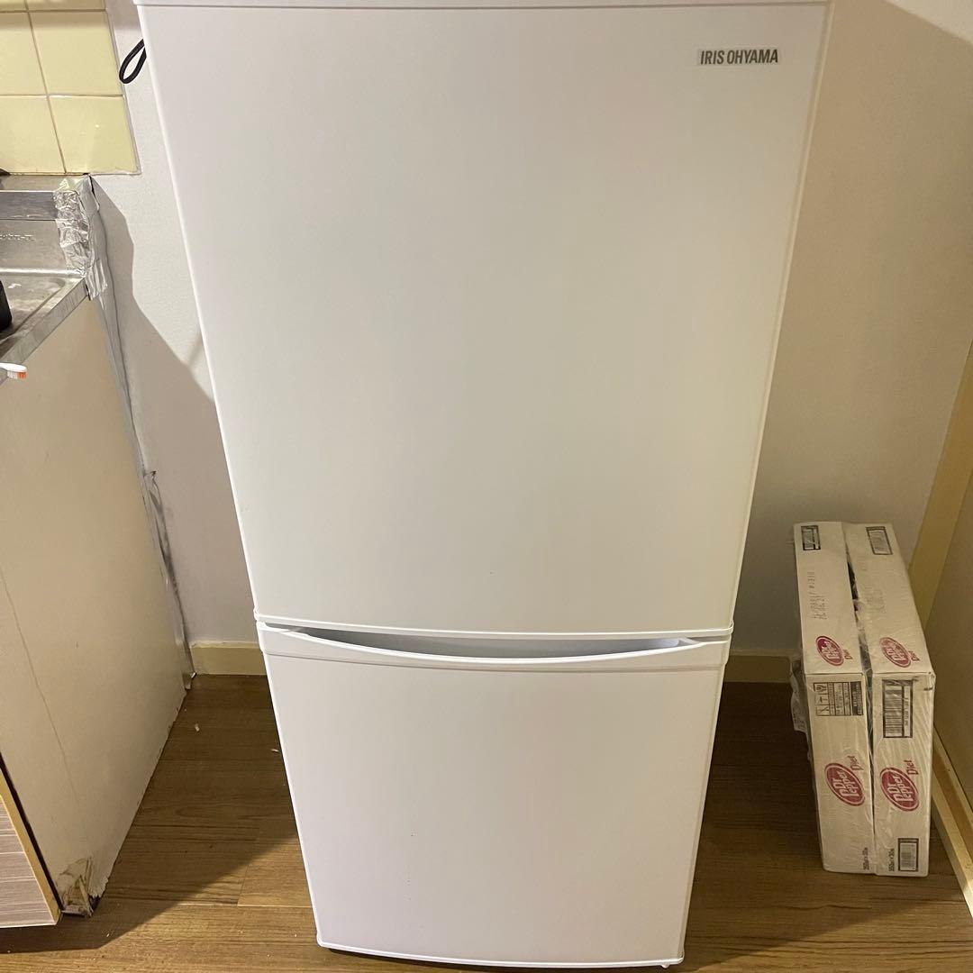 美品！アイリスオーヤマ2023年142L冷蔵庫 送料/設置無料 楽天市場】冷蔵庫 一人暮らし 2ドア アイリスオーヤマ 142L 新生活
