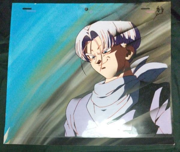 ドラゴンボールGT トランクス 背景付きセル画 動画 タイムシート付き Yahoo!オークション - ドラゴンボールGT セル画 孫悟空 トランクス ギ