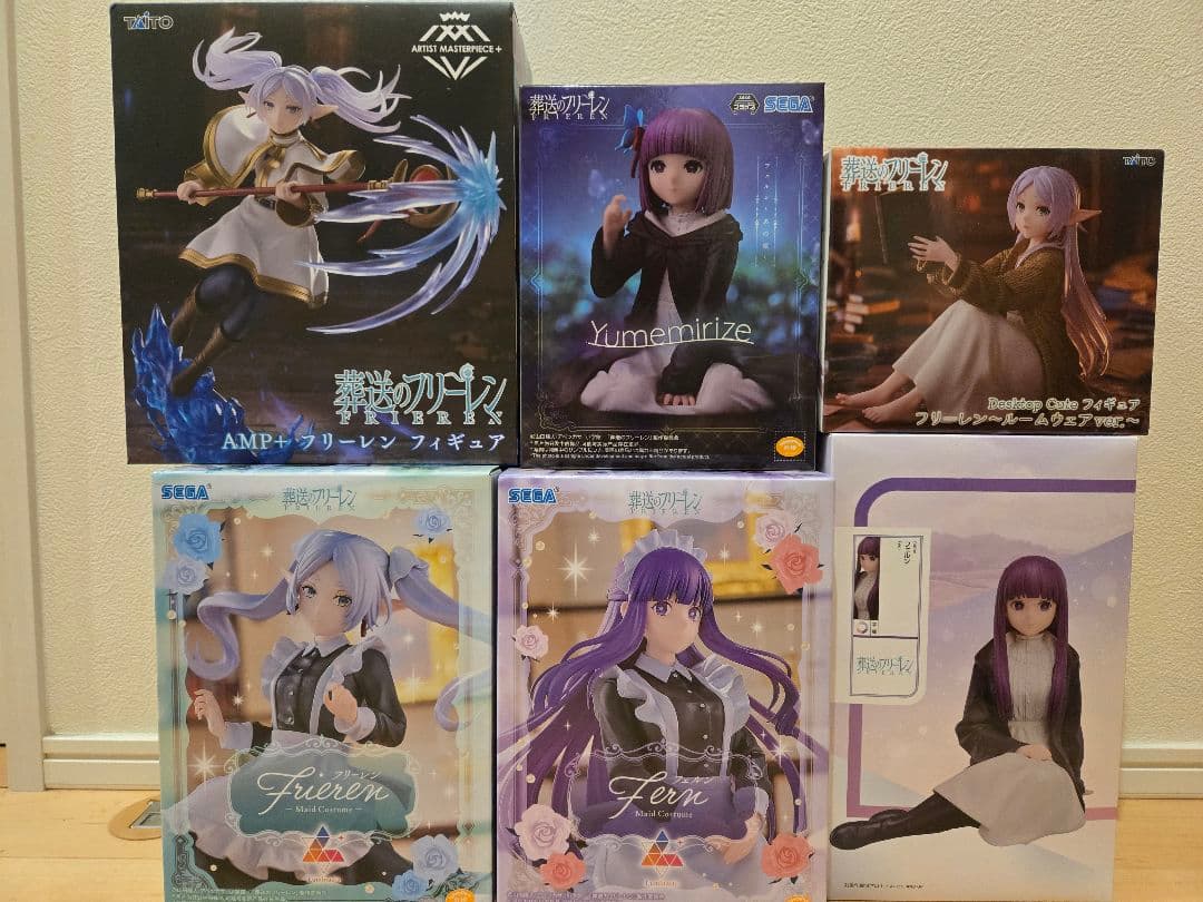 葬送のフリーレン　プライズ　フィギュア6体セット