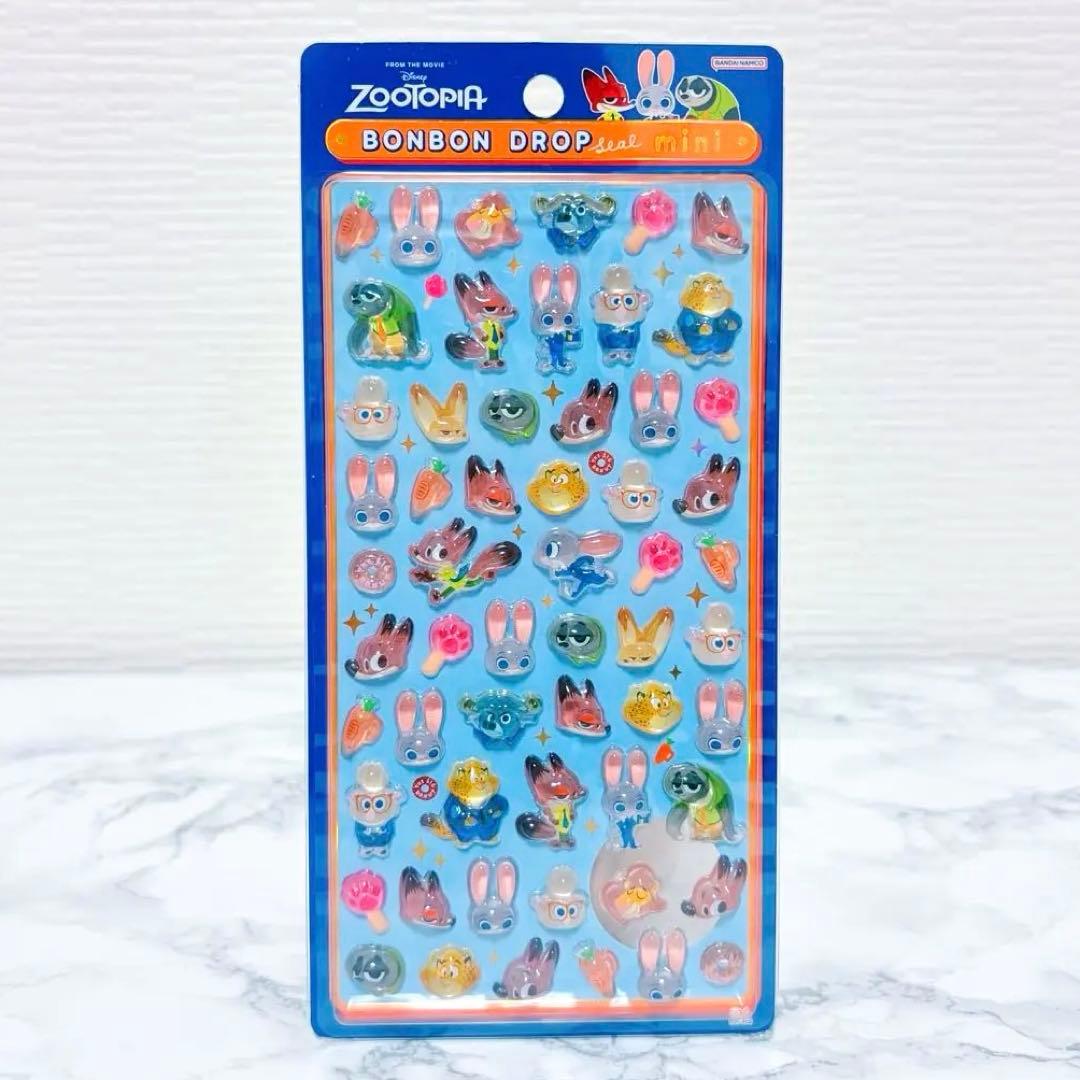 新品】ディズニー ボンボンドロップシールミニ ズートピア - メルカリ