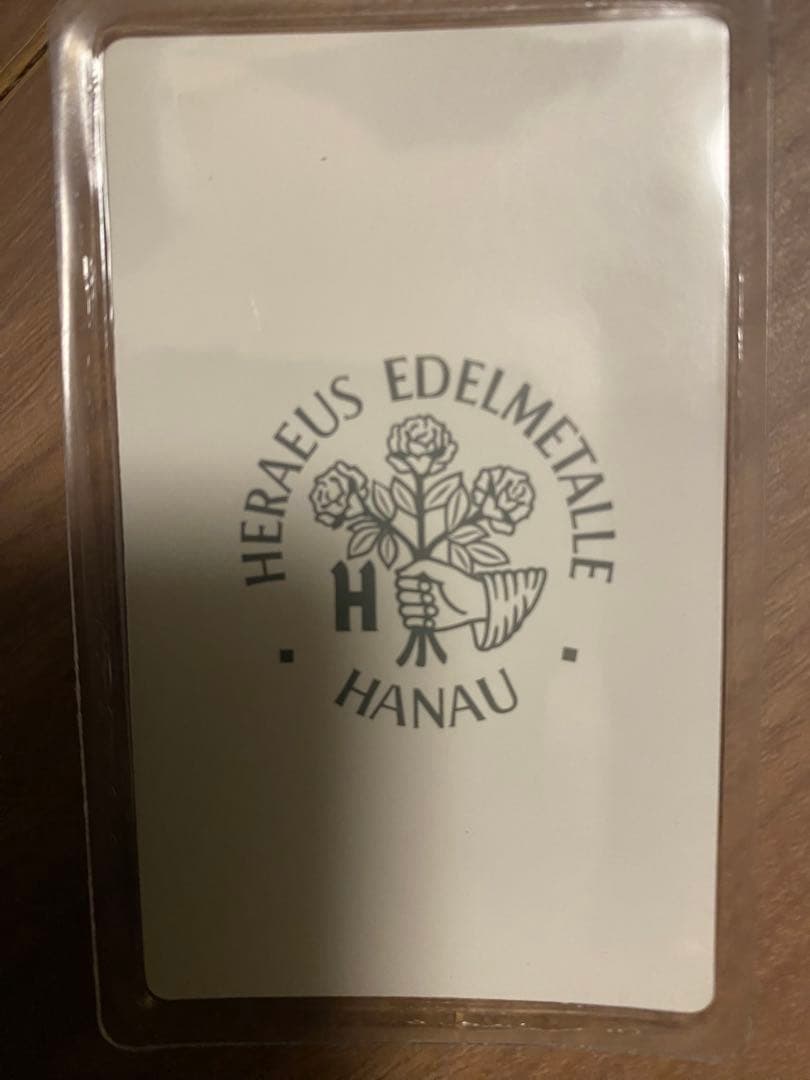 Heraeus Feinsilber 1オンス - メルカリ