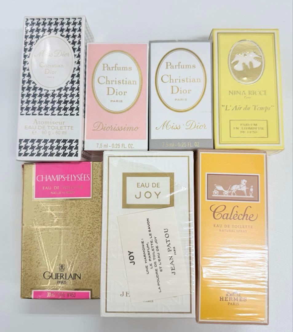 香水まとめ　7点　ゲラン ディオール エルメス など