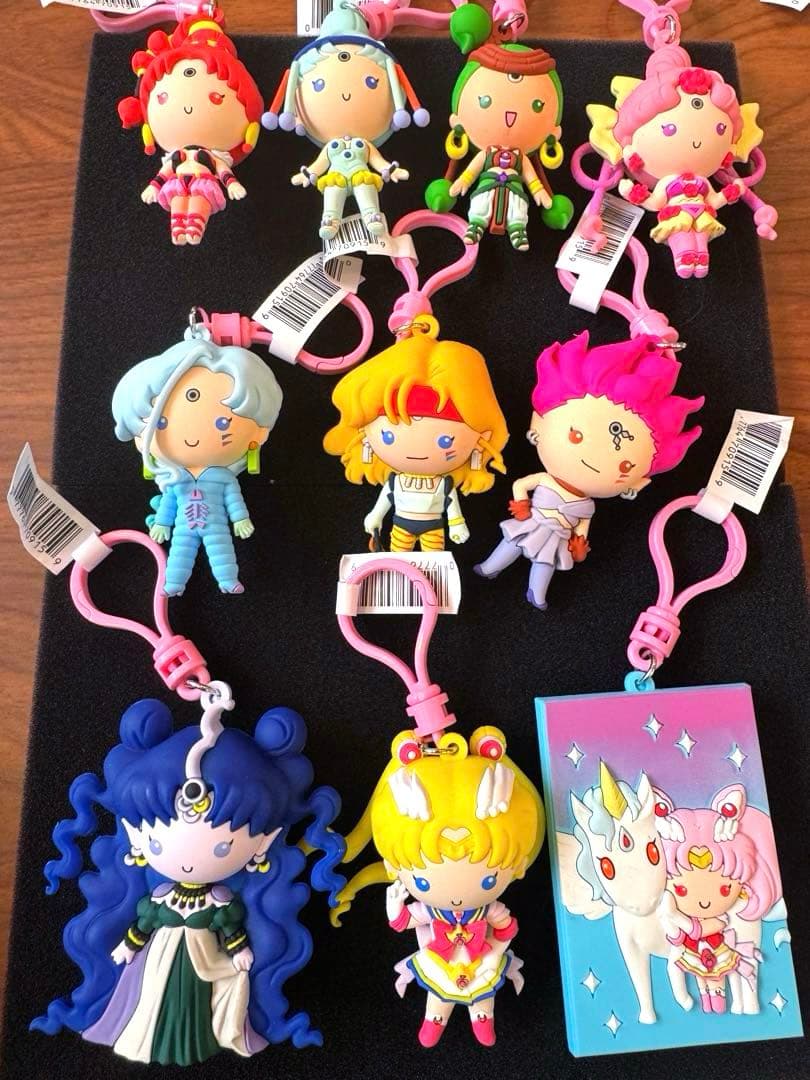 正規品♡美少女戦士セーラームーン　フィギュア　supers バッグクリップ