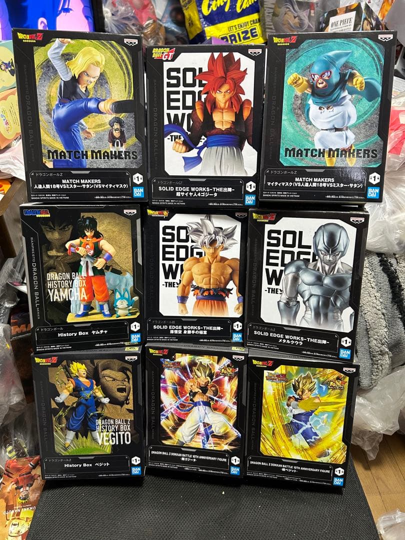 ドラゴンボールフィギュア9点セット　未使用