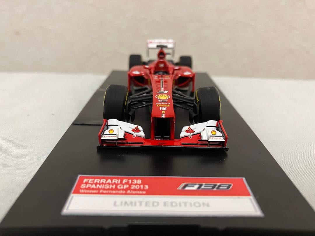 1/43 Ferrari F138 スペインGP フェルナンド・アロンソ