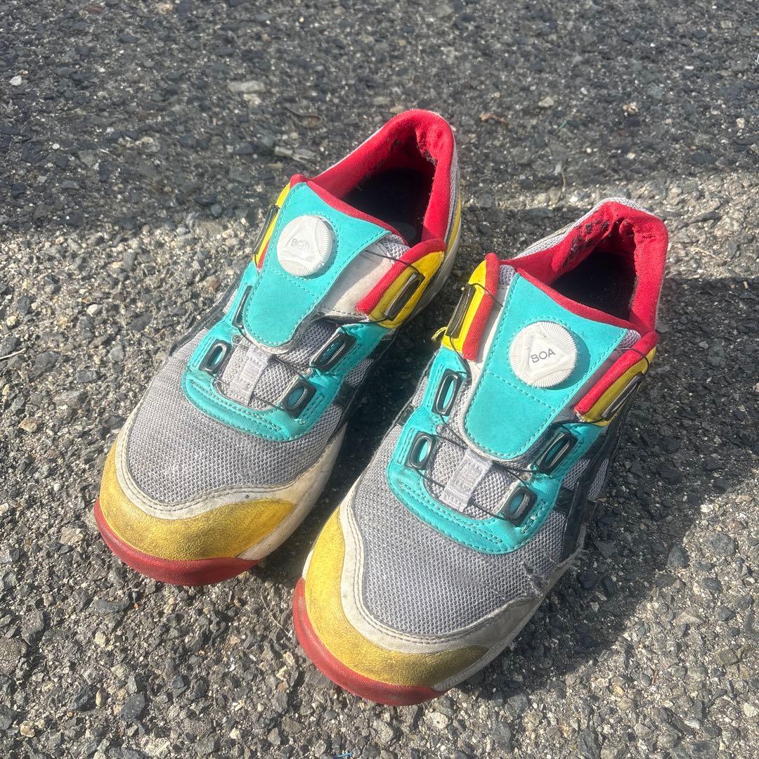 CP209BOA 限定カラーアシックス安全 靴メッシュ 25.5センチ