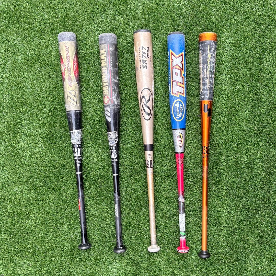 野球バット Mizuno Rawlings TPX 5本セット 野球バット Mizuno Rawlings TPX 5本セット バット
