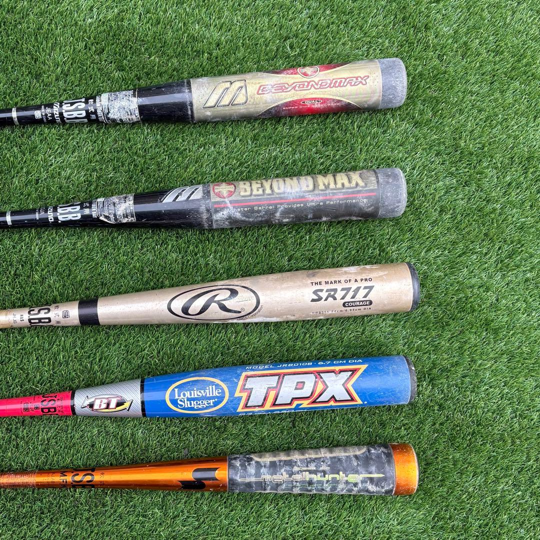 野球バット Mizuno Rawlings TPX 5本セット バット