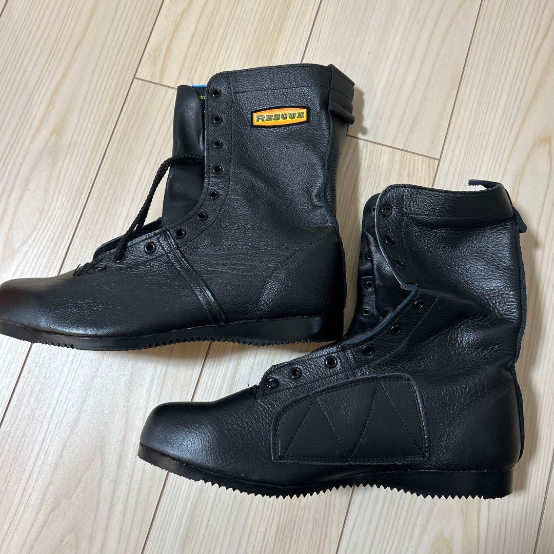 北原シューズR400pro編み上げ靴　安全靴 26.5