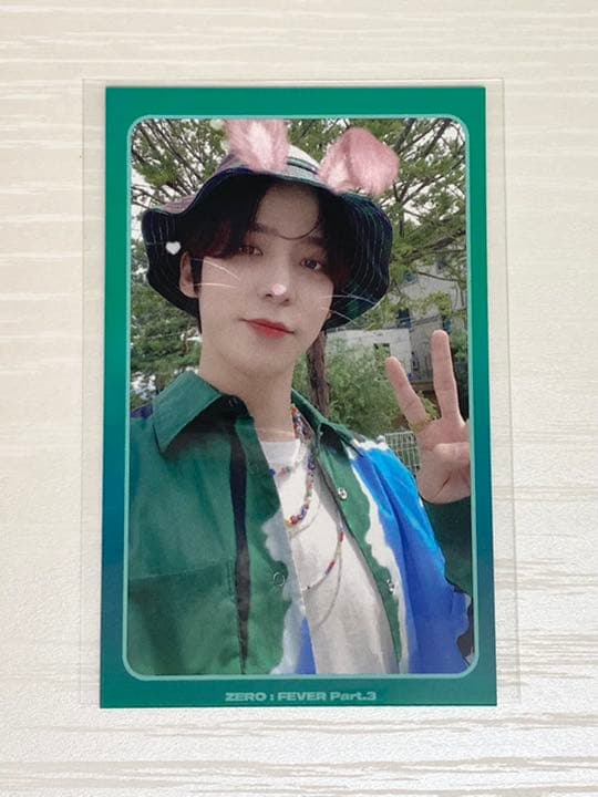 ATEEZ エンディング妖精 サノク ユノ トレカ