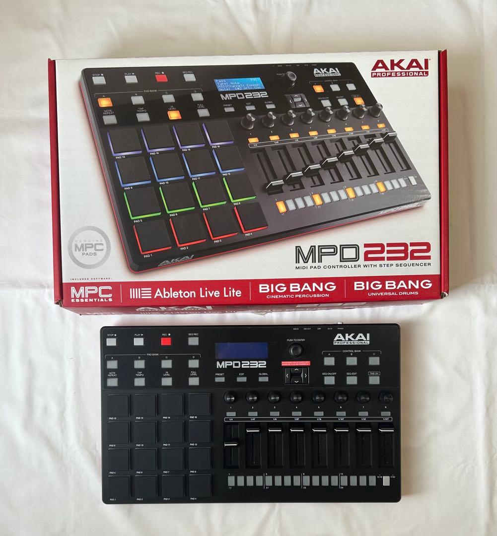 akai 廃盤品 mpd232 ほぼ未使用