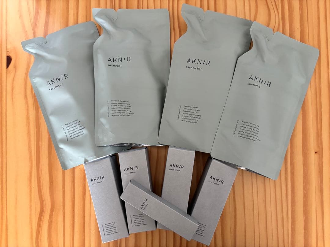 AKN/R アクニー 薬用シャンプー、トリートメントセット