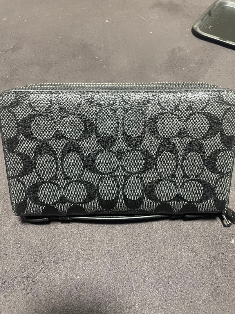 Coach グレー 長財布