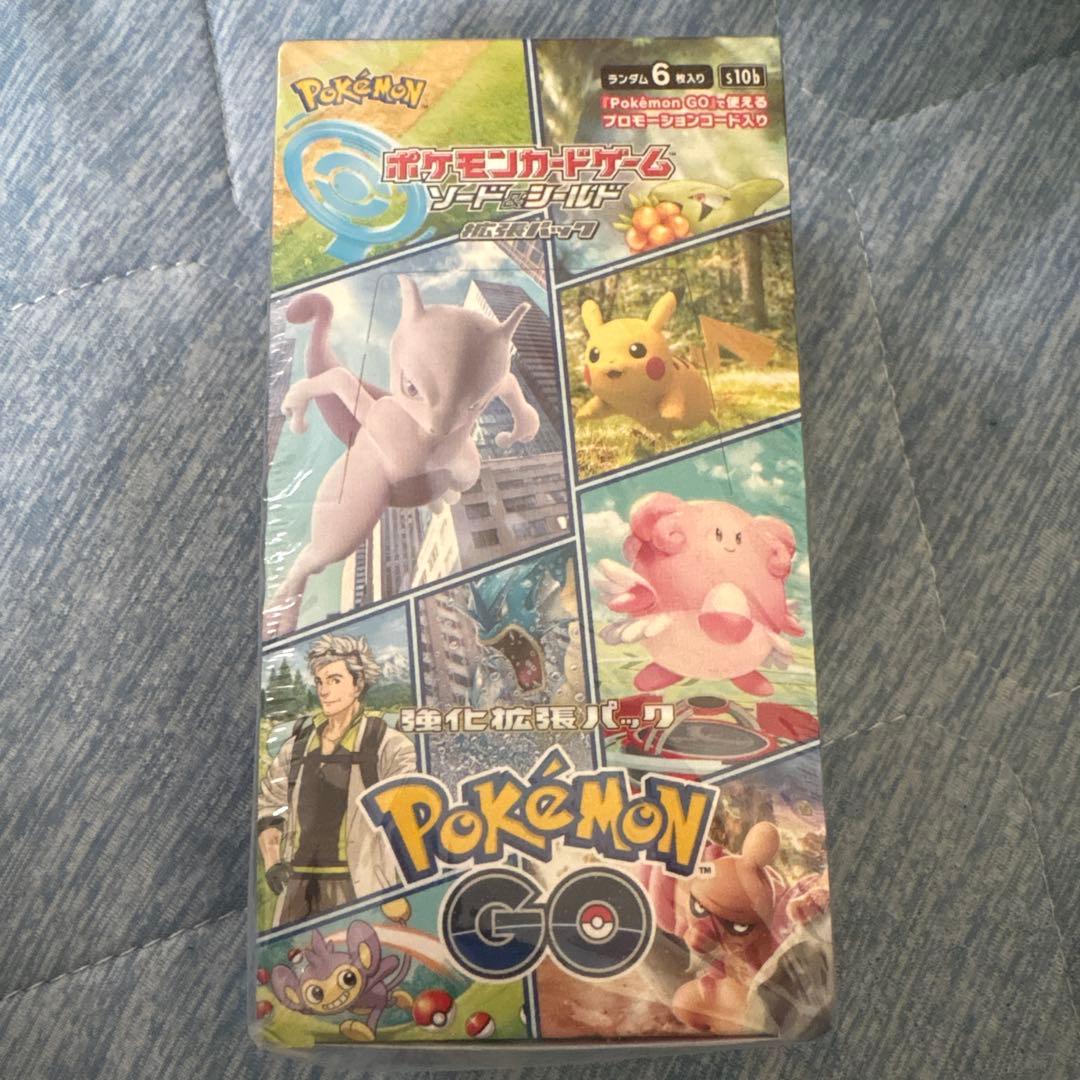ソード・シールド Pokémon GO シュリンク付き未開封box