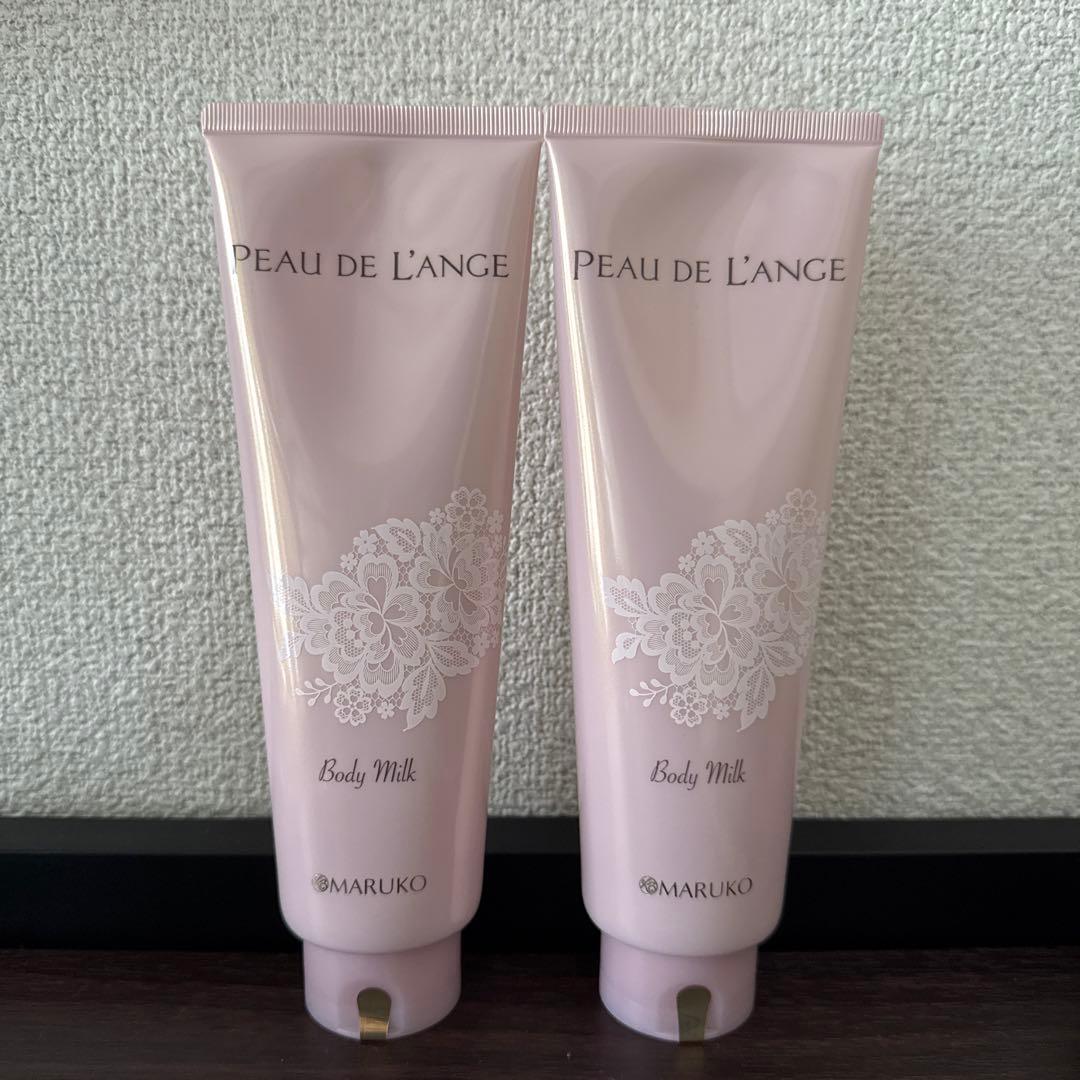 MARUKO PEAU DE L'ANGE ボディミルク 2本セット　未使用 MARUKO（マルコ） ポー・ド・ランジェ ボディジェル 220ml 日本製