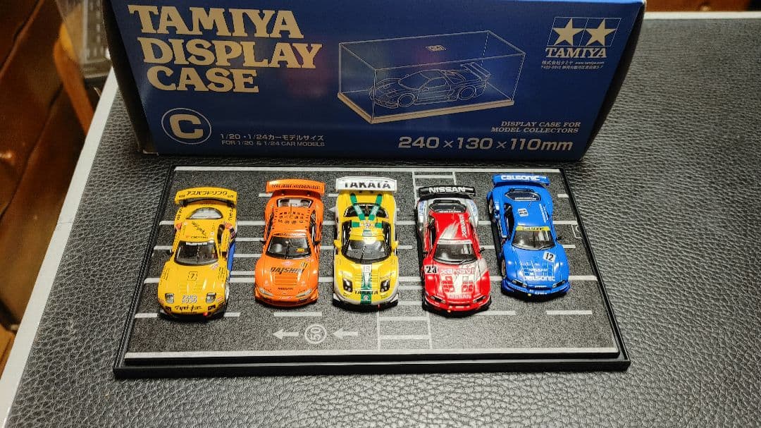 タミヤ 1/64 スーパーGT コレクターズクラブ 5台セットディスプレイケース