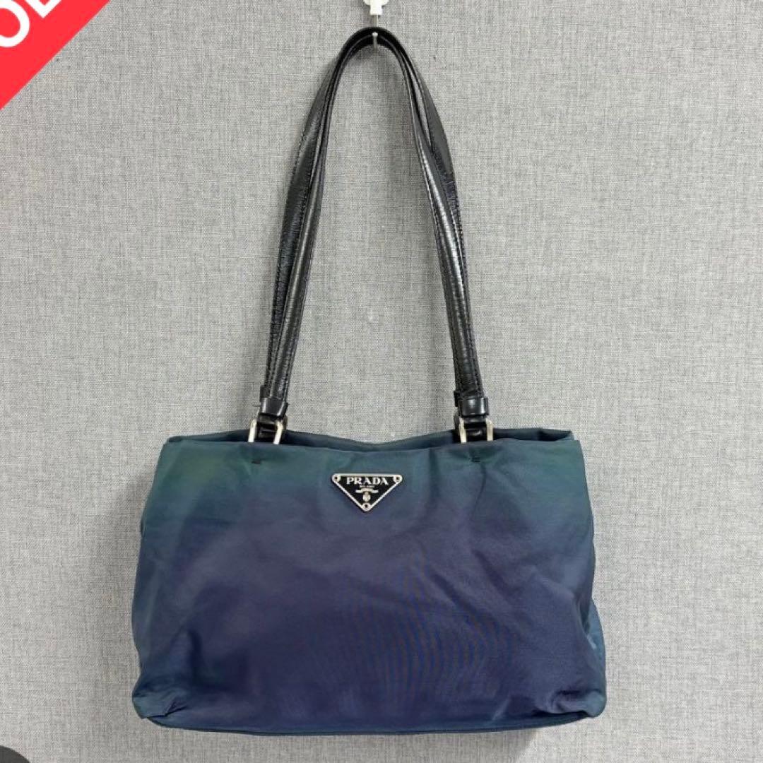 PRADA BAG プラダ ハンドバッグ PRADA プラダ スモール レザー バッグ ブラック 関税込み (PRADA