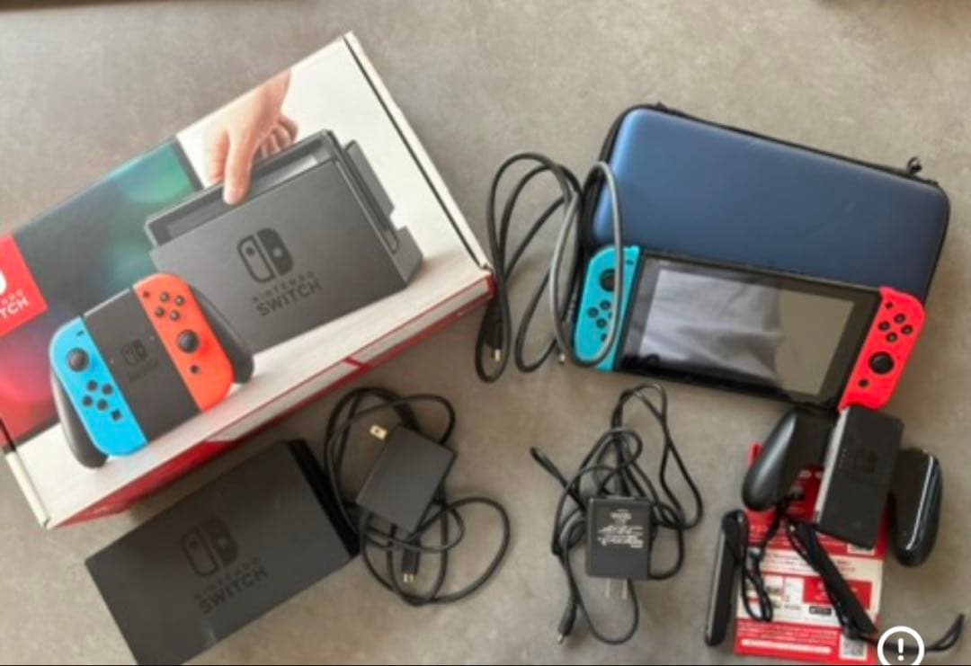 Nintendo Switch ネオンブルー/ネオンレッド ジャンク