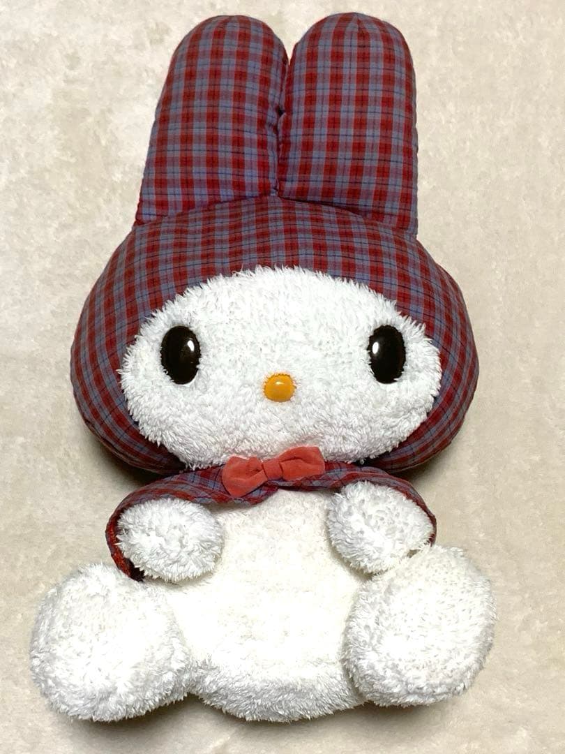 Sanrioサンリオマイメロぬいぐるみ チェック柄